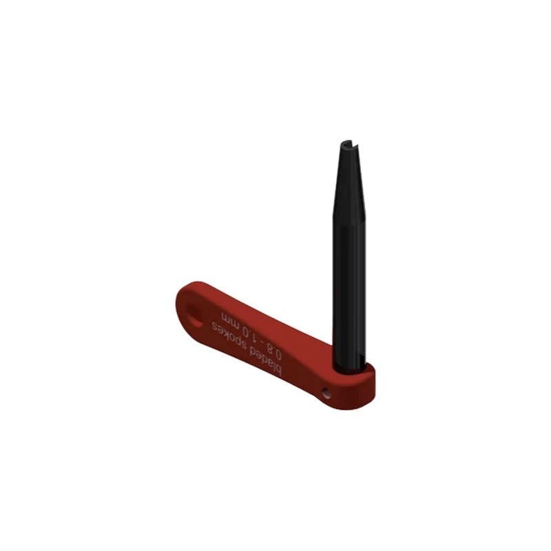 DT Swiss Aero Spoke Holder Spoke Wrench – Red – Aerolite 0.8-1.0mm Spokes