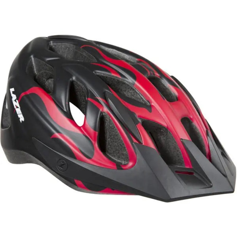 Lazer J1 Youth Cycle Helmet Big Flames
