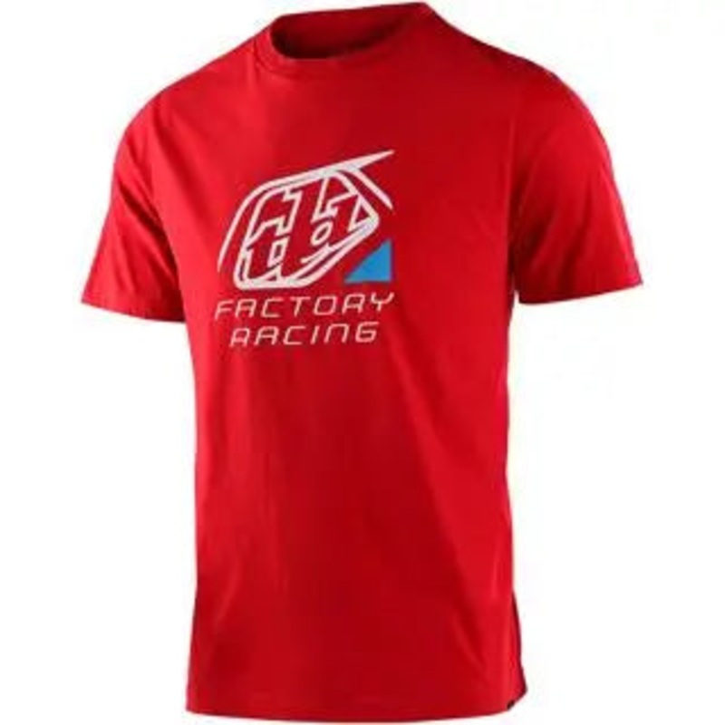 Troy Lee Designs Factory Icon Tee Red