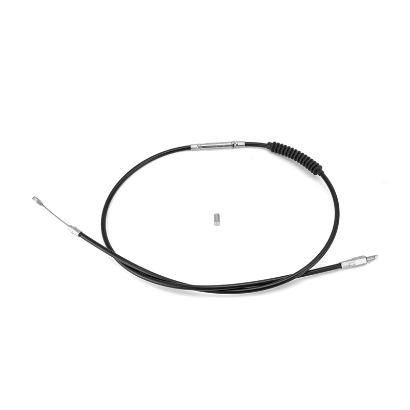 70 11/16″ Extended Length Stainless Steel Clutch Cable for 1987-2006 Harley Big Twin