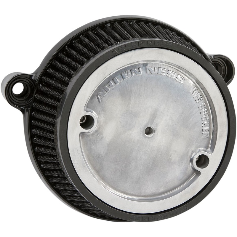 Big Sucker Stage 1 Air Cleaner For Milwaukee-Eight, Black – Milwaukee 8