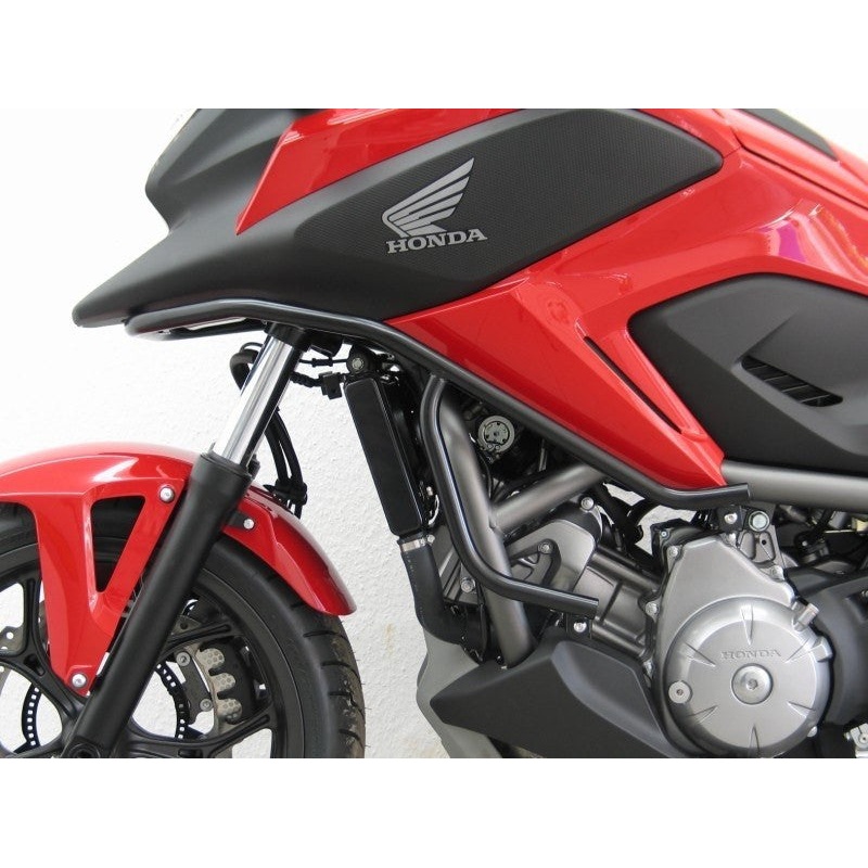 Honda NC700X Engine Guards Off Road Protection Guard crash-bars  protectors  Black Finish