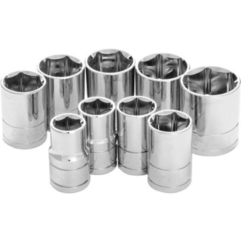 Performance Tool – 1/2″ 6 Point Socket Set