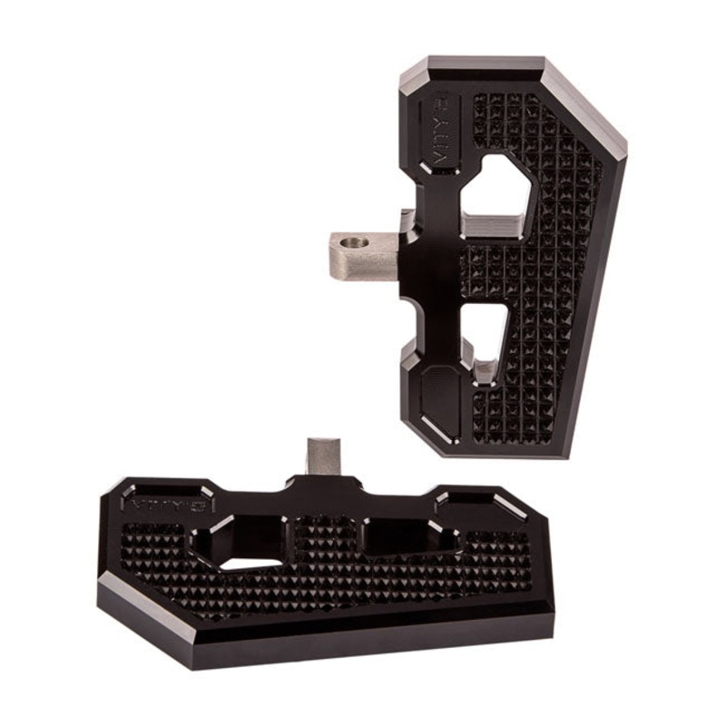 Vity”S Design, Racing Passenger Floorboards. Black