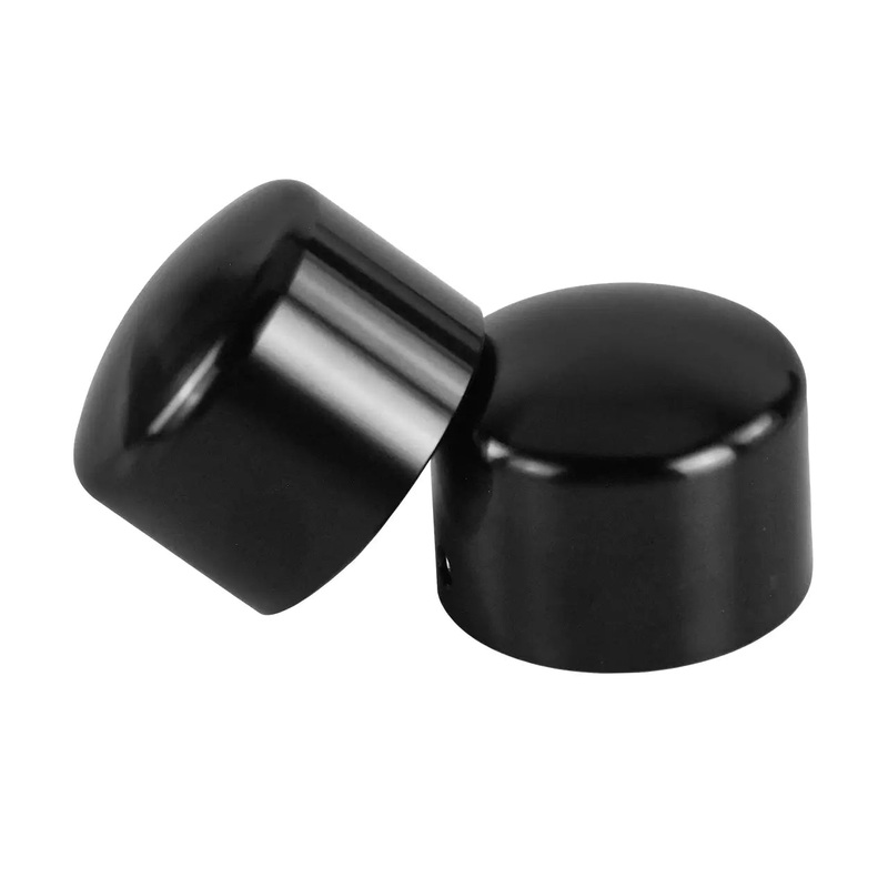 CNC Front Axle Cap Nut Chrome Covers For Harley Softail Dyna Touring | Mactions