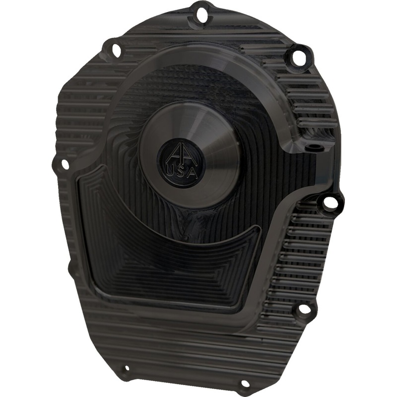 Cover Comp Cam M8 Black Finned