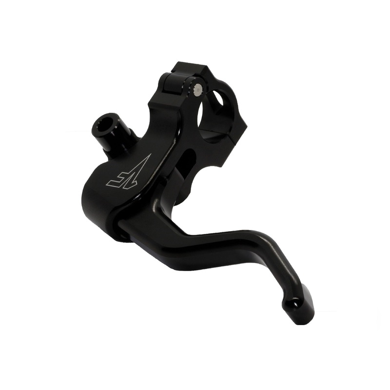 Easier Pull Clutch Lever Assembly | 2FNGR | Black – Dyna/Softail/Sportster