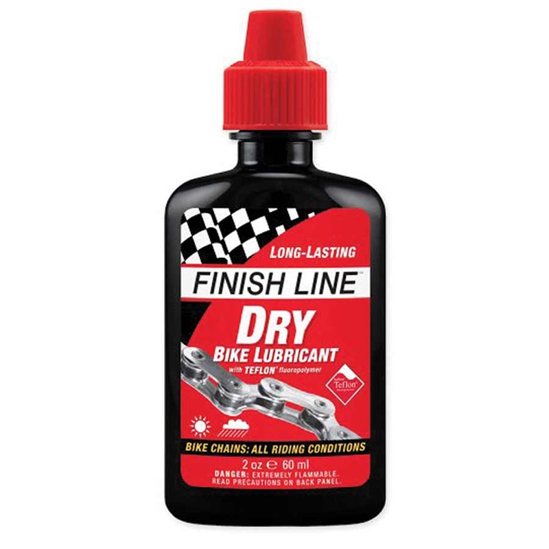 Finish Line Dry Chain Lube – 2oz Drip Bottle