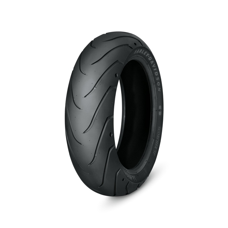 Harley Davidson 43200022 Michelin Scorcher Tire Series – 200/55R17 Blackwall – 17 in. Rear TIRE,RR,200/55R17,MICH,CO-BRAN