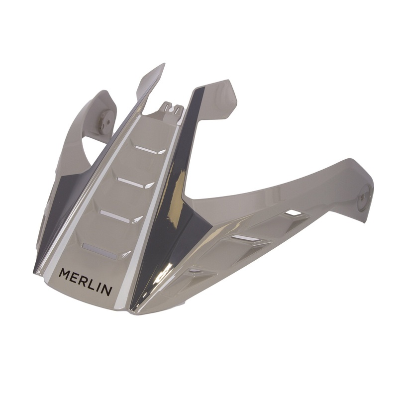 Merlin Adventure Helmet Peak Speed Grey Fluorescent