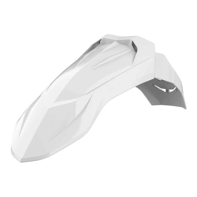 Polisport Supermoto Fender – White (Undrilled)