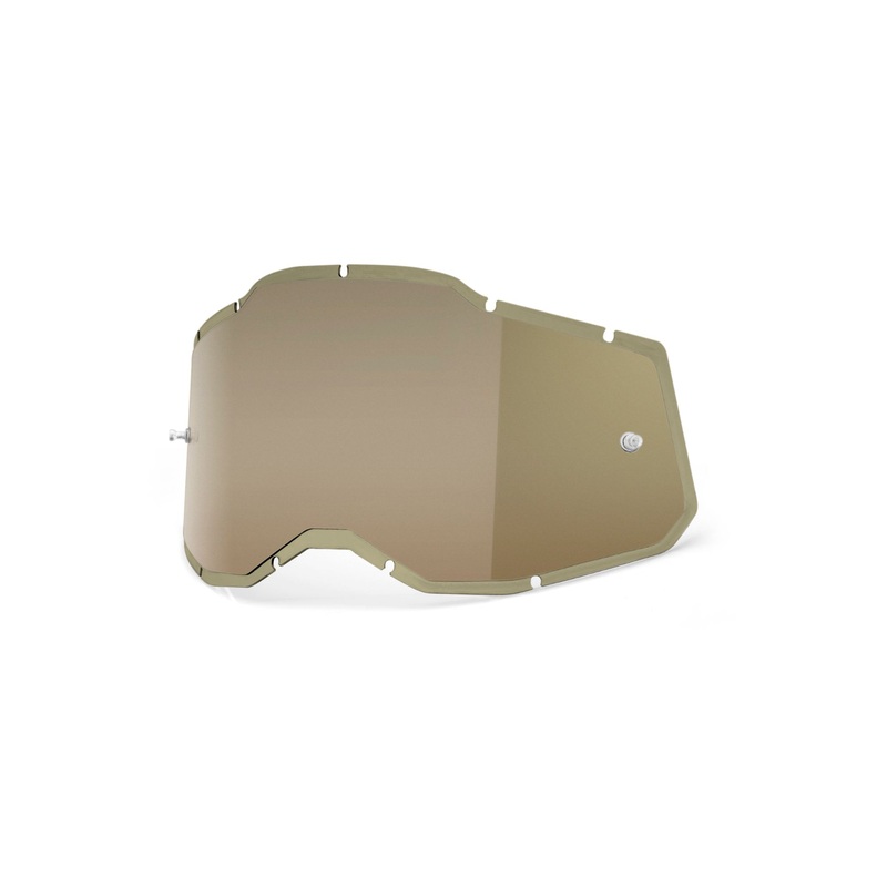 100% Racecraft 2 / Accuri 2 / Strata 2 Injected Replacement Lens Olive