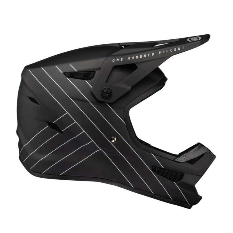 100% Status Cycle Helmet Essential Black