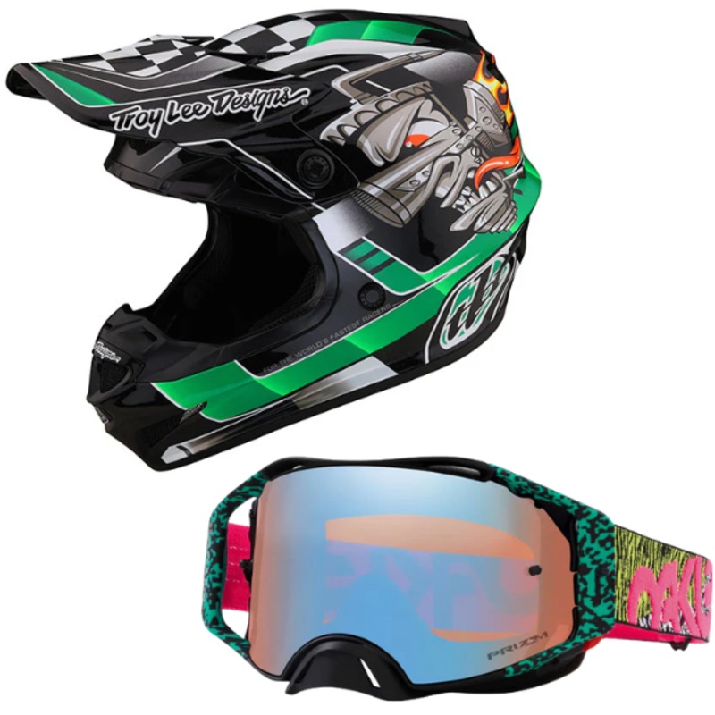 BTO Sports – Poly Carb Bundle (Goggle & Helmet Combo)