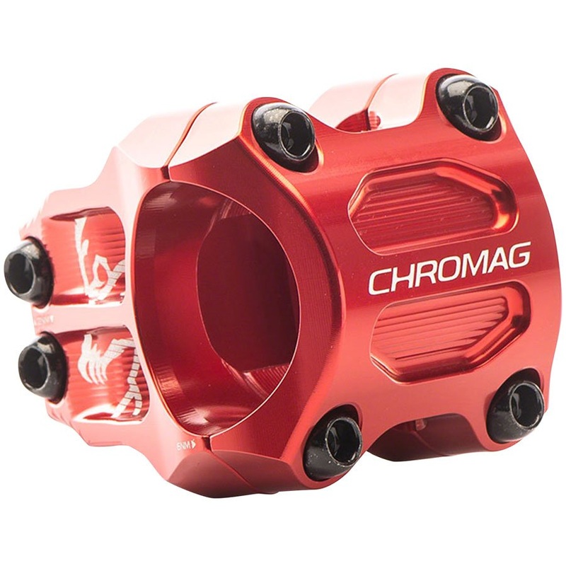 Chromag Riza Stem – 45mm 31.8mm Clamp +/-0 Red