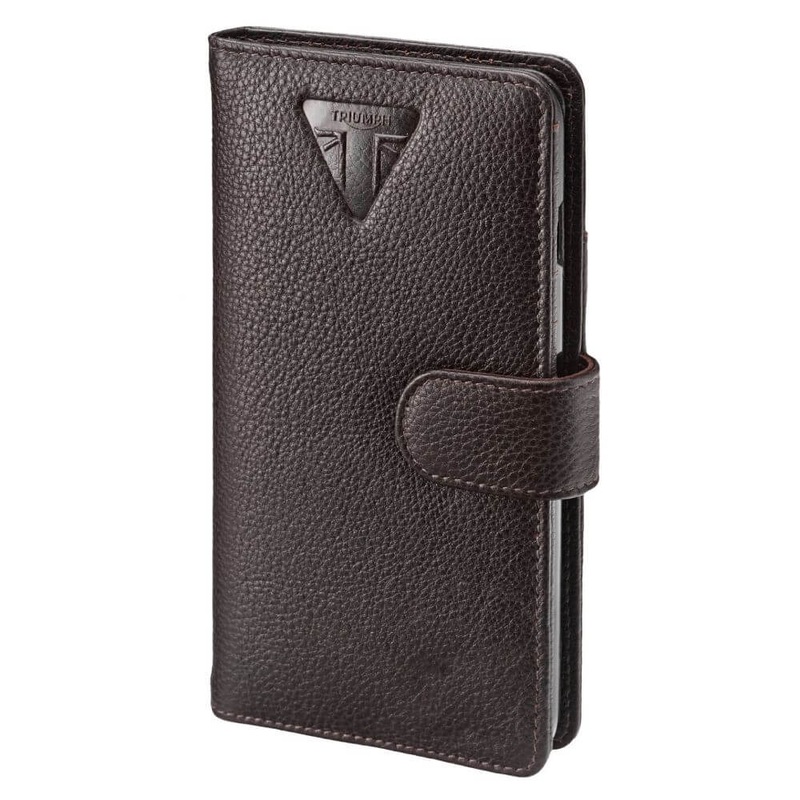 Leather iPhone 6+ Holder Brown