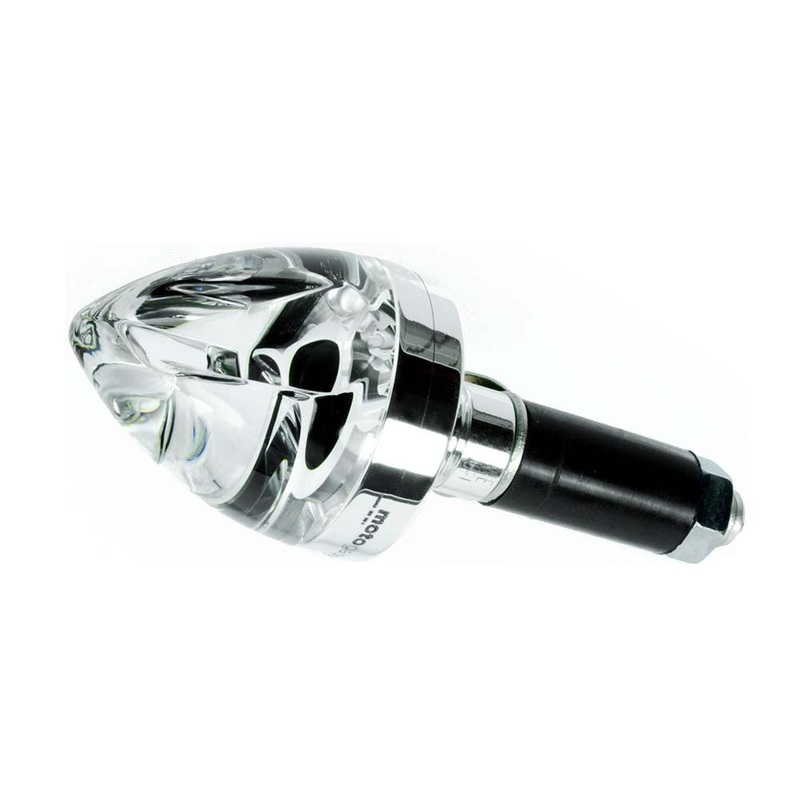 Motogadget M-Blaze Cone Bar End LED Indicator Polished