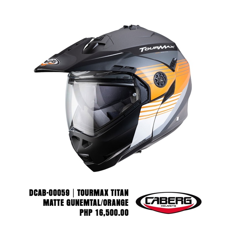 Tourmax Titan – Matt Gunmetal/Orange