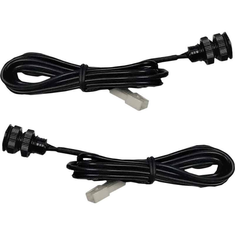Custom Dynamics LED Lights – Red – Black