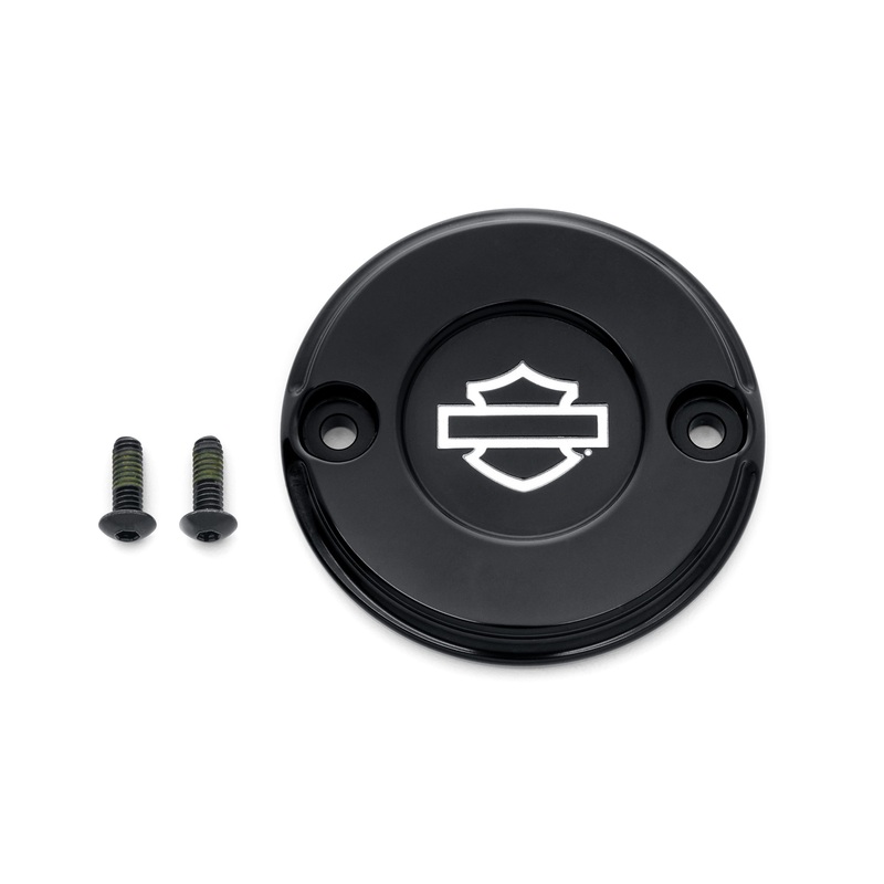 Harley Davidson 25600148 Empire Timer Cover KIT,TMR CVR,BLACK