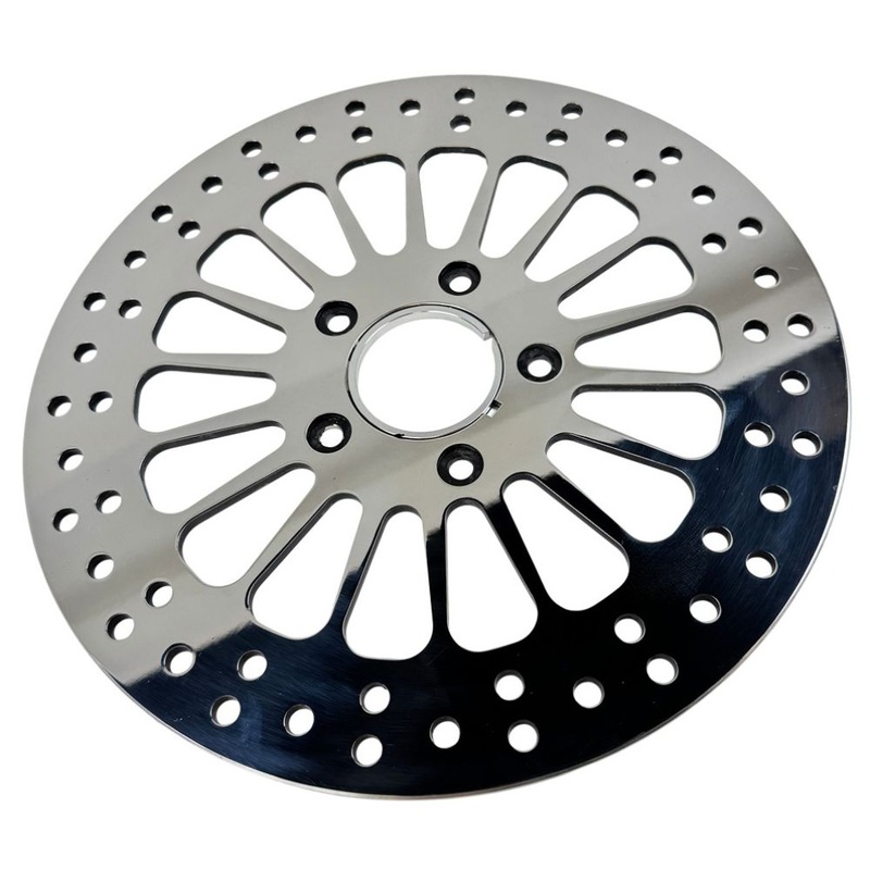 King Spoke 11.5″ Front Brake Rotor Harley Softail, Touring, Dyna, & Sportster 84-13 Polished