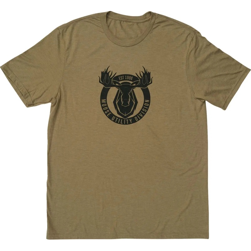 Moose Racing Mud Badge T-Shirt Brown