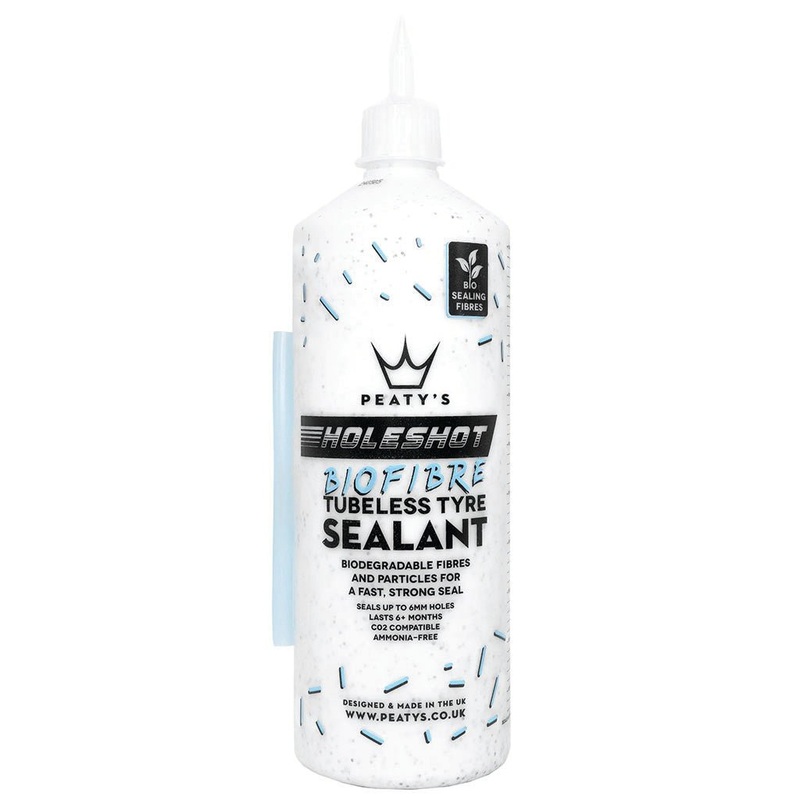 Peatys Holeshot BioFibre Tubeless Tire Sealant – 1L Bottle