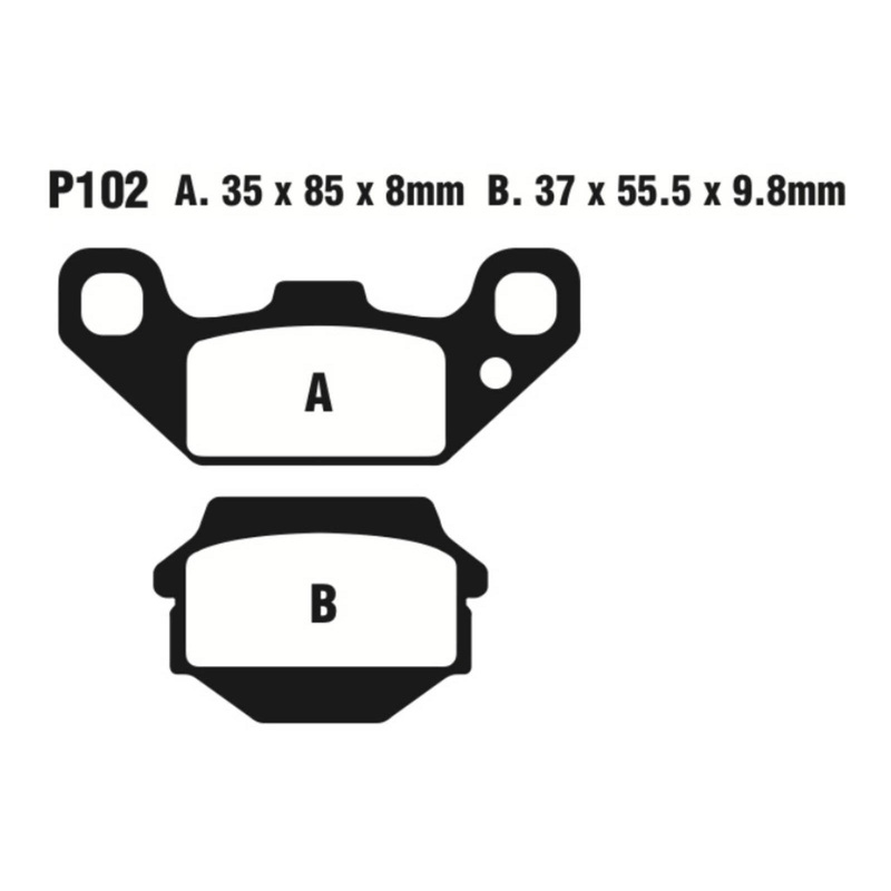Premier Brake Pads – PR Off-Road Sintered (GF091K5)