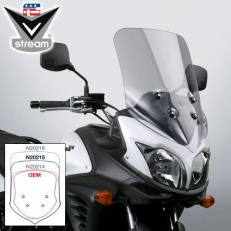Suzuki DL650 Vstrom Vstream Windscreen N20215 windshield National Cyle N20215