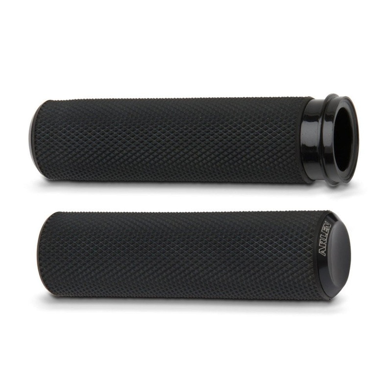 AN Fusion Knurled Hand Grips -Throttle Cable.