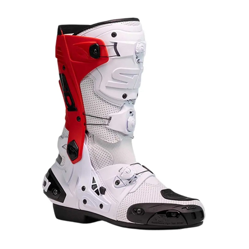 Sidi Rex Air CE Boots White / Red