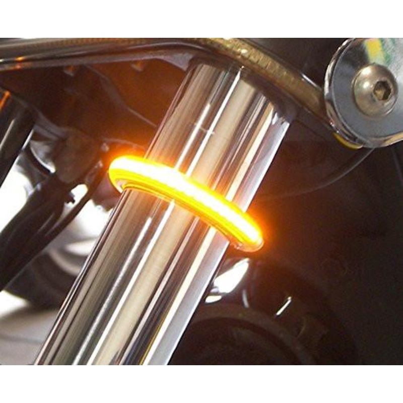 Turn signals LED fork for 39 to 58 mm