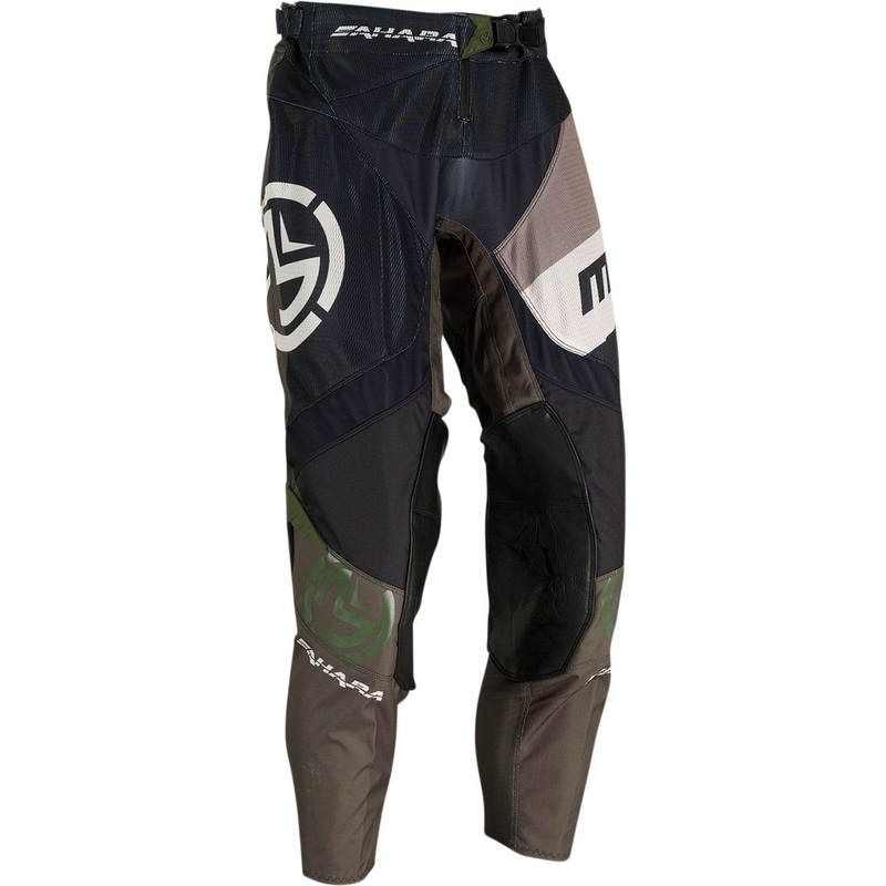 Moose Racing Sahara Textile Trouser Black / Green