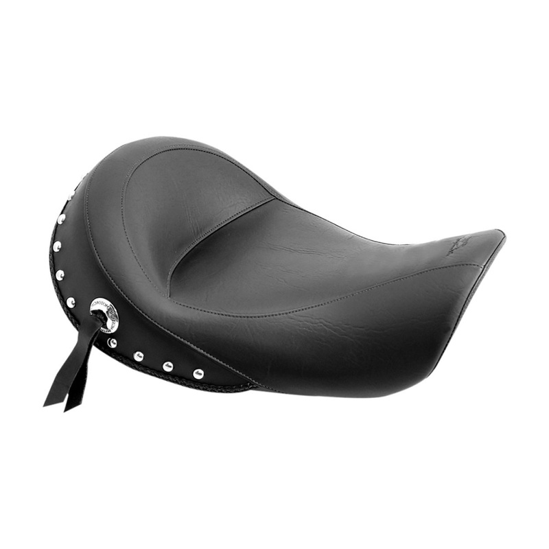 MUSTANG – Studded Vinyl Solo Seat – Solo Studded Seat – FXD ’96-’03
