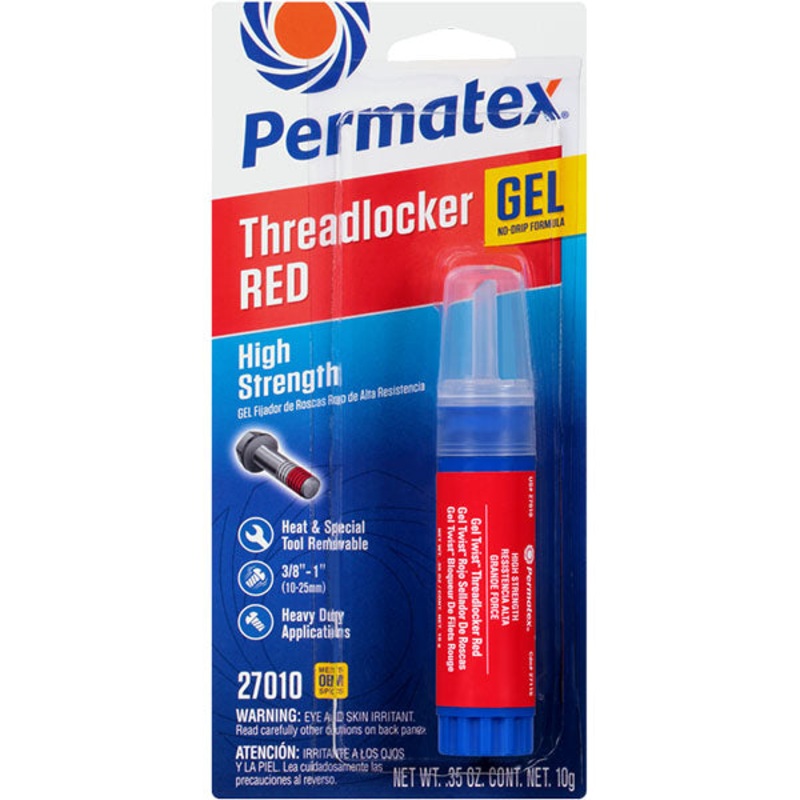 Permatex – Threadlocker Red Gel 10g