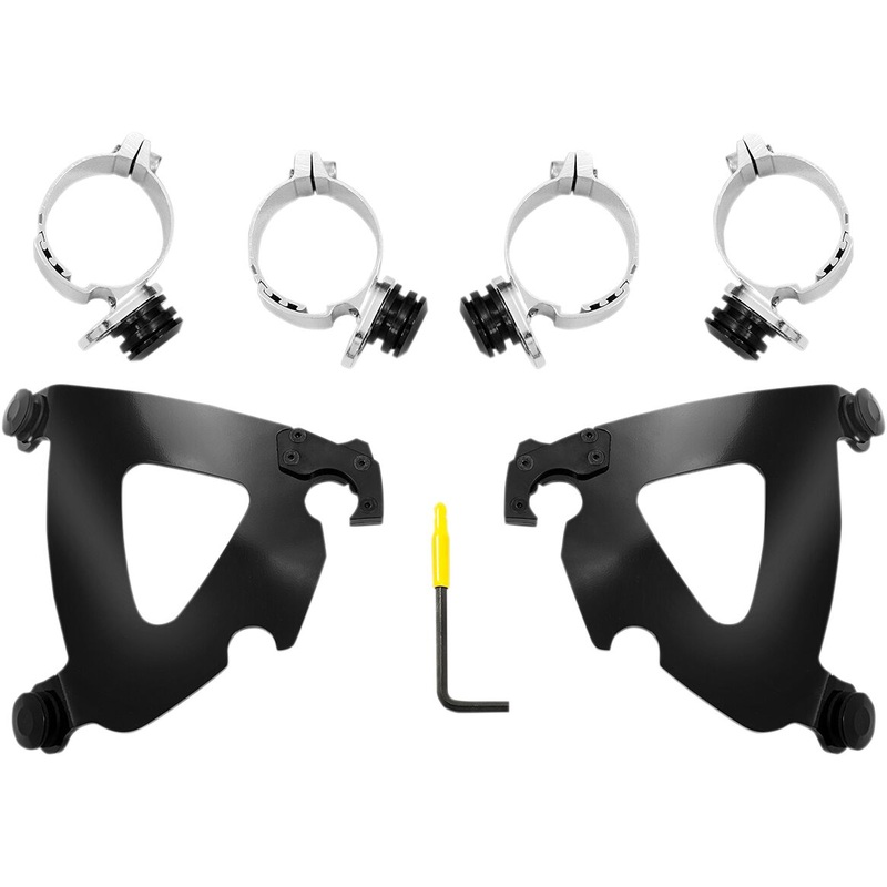 Road Warrior Fairing Trigger-Lock Mounting Hardware, Black – 18-20 Softail