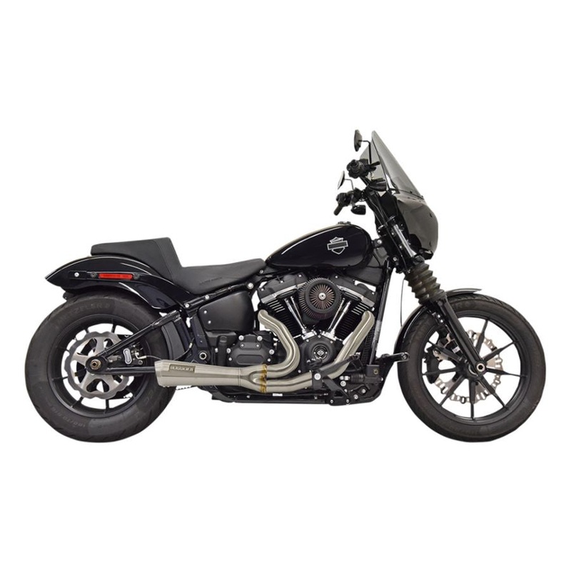 The Ripper Road Rage 2-into-1 Stainless Exhaust 18-21 FXST, FXBB, FXLR, FXLRS, FLSL & FXFBS