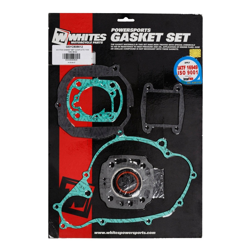 Whites Complete Gasket Set Yamaha YZ80 ’86-’92