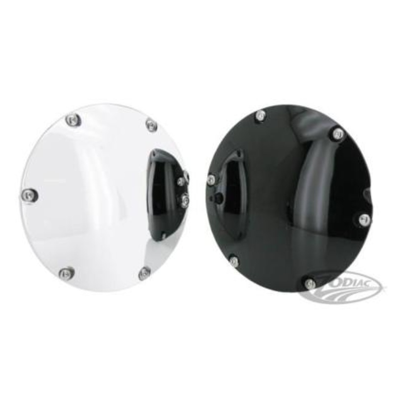 Derby Cover – Domed Black -5 Hole