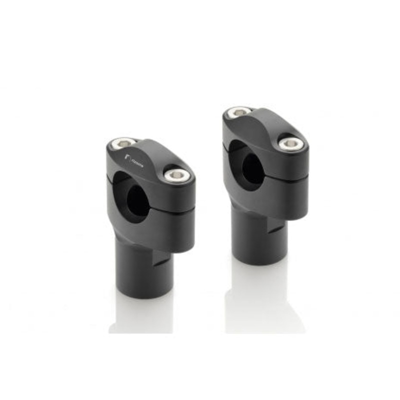 Rizoma R9T Series Handlebar Risers 42mm – Black