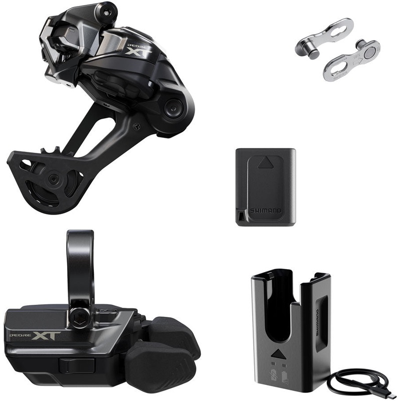 Shimano Deore XT M8250 Di2 Wireless Upgrade Kit – SGS Rear Derailleur, R Shifter