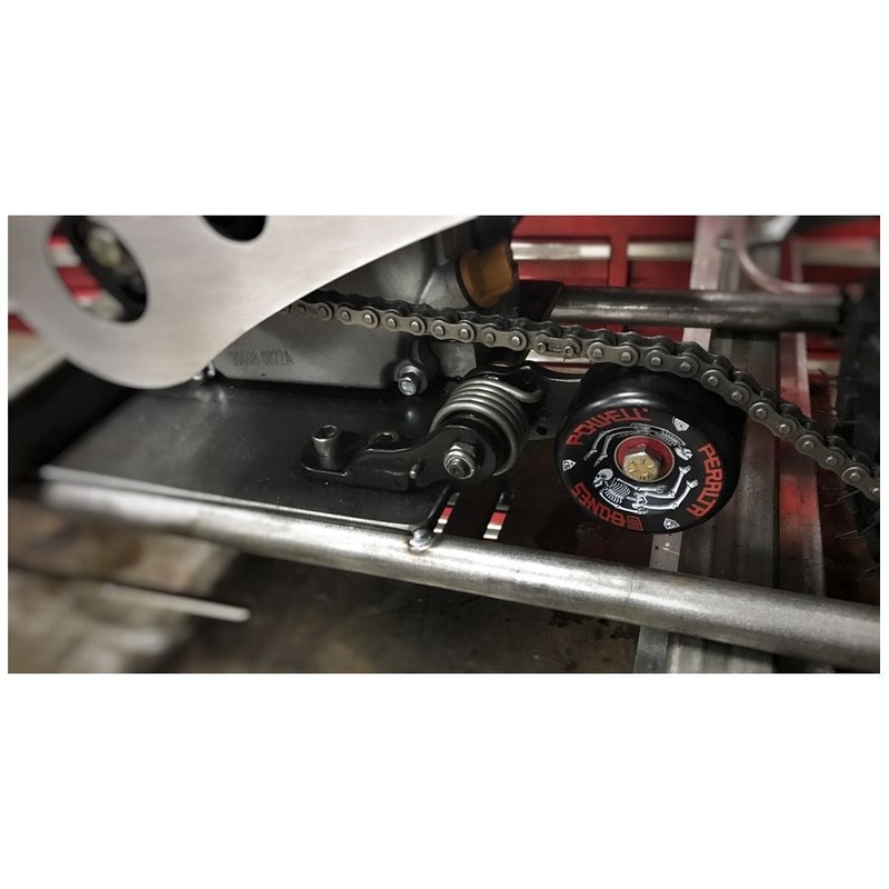 Mini Bike Bolt On Chain Tensioner – Skate Wheel (Powell Peralta)