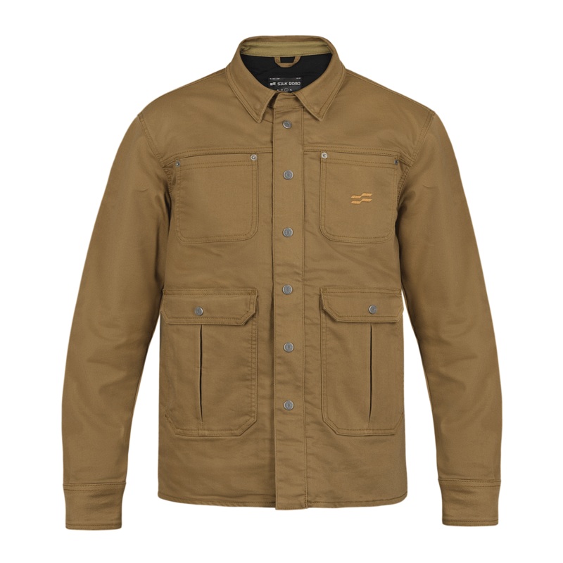 Silk Road Field Textile Jacket Desert Brown
