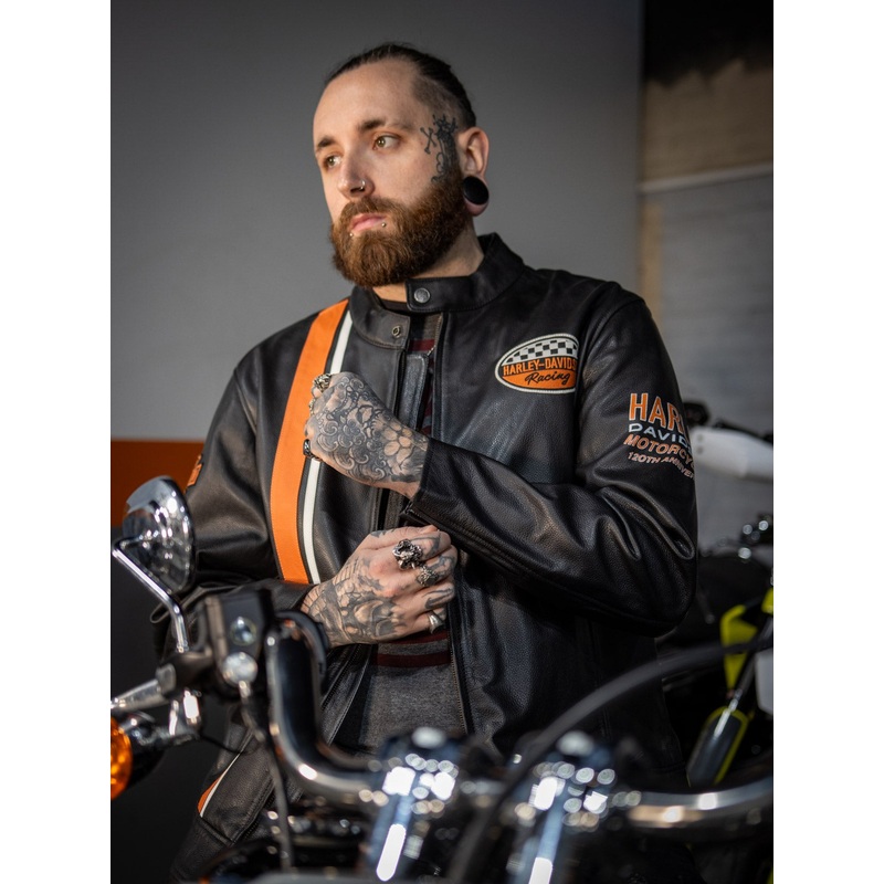 Genuine Harley-Davidson 120th Anniversary Leather Jacket 97051-23VM