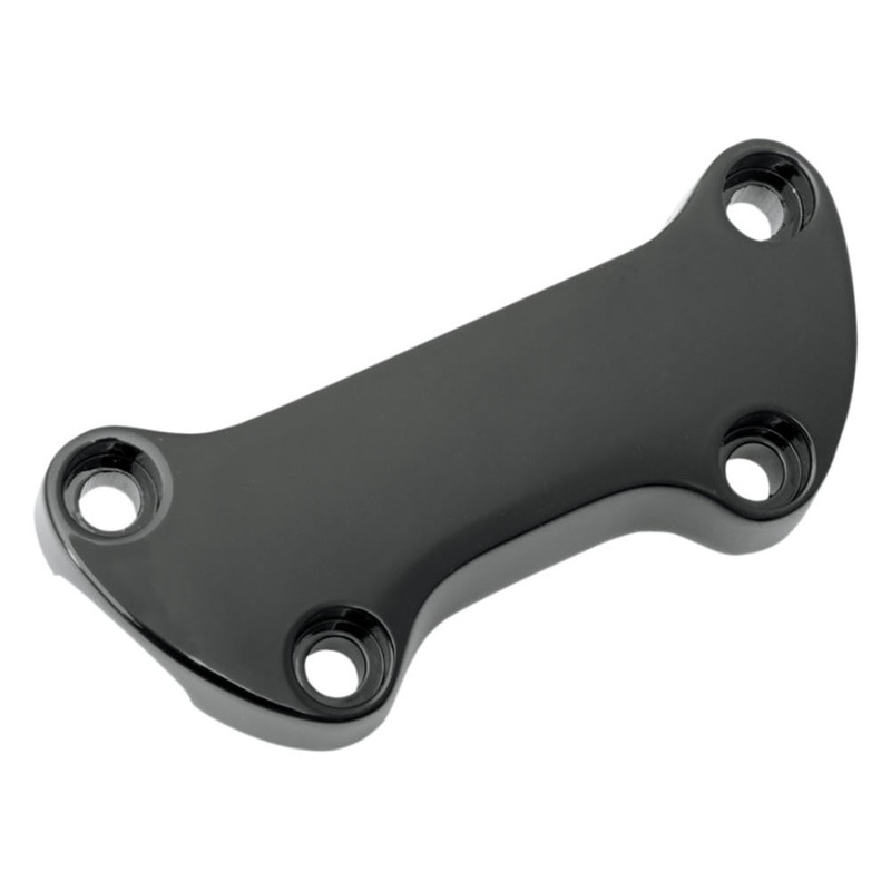 Handlebar Top Clamp – Smooth Black