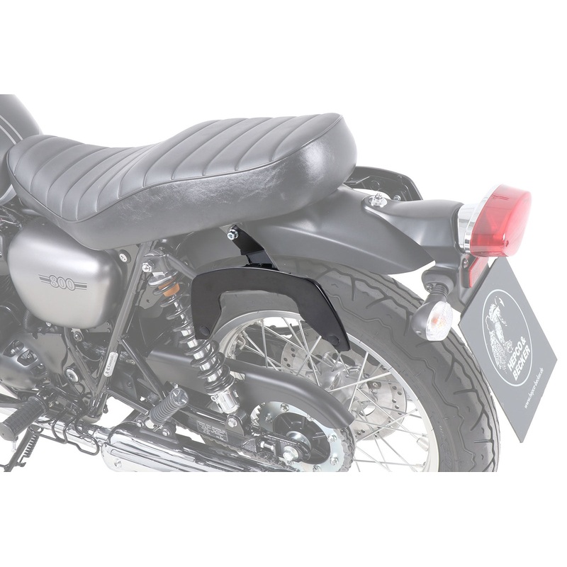 Kawasaki W800 Street/Cafe Side Carrier – C-Bow Soft Bag Carrier