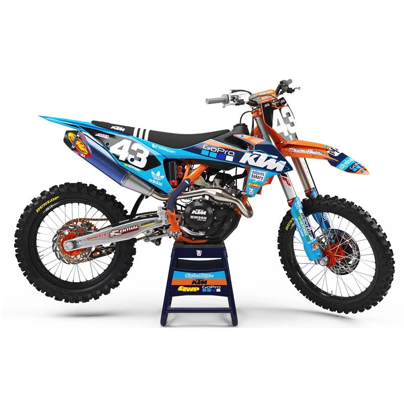 Throttle Syndicate – TLD KTM Washougal Team Graphic Kit (Blue)