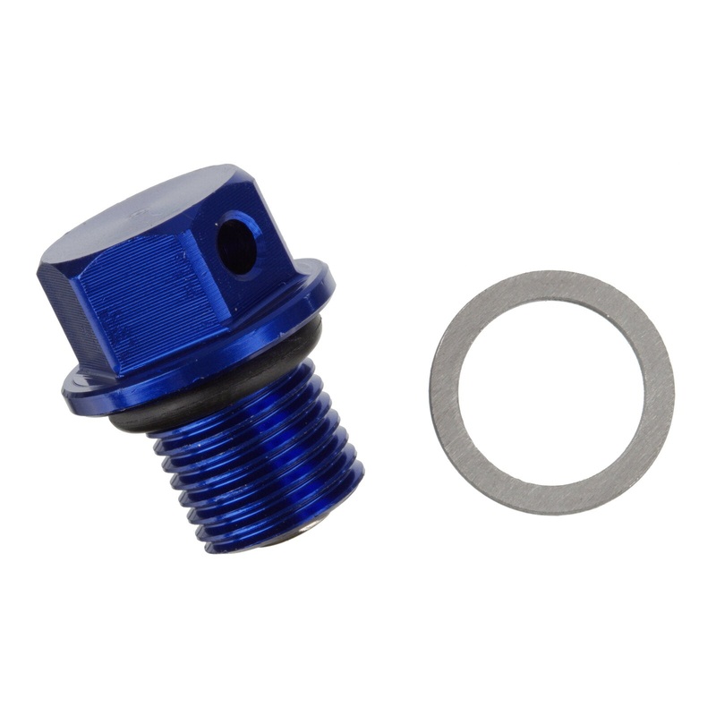 Whites Magnetic Sump Plug M12 x 12 x 1.25 – Blue