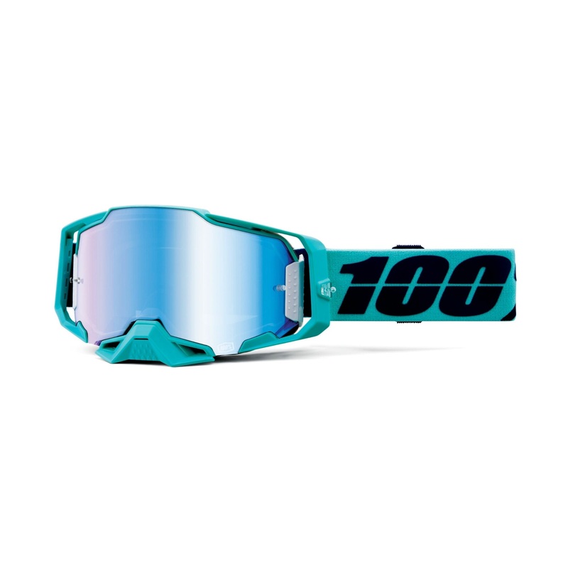 100% Armega Goggles Esterel / Mirror Blue Lens