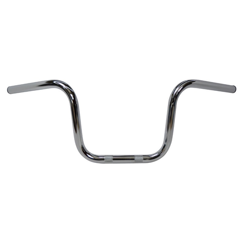 8.5″ Mini Ape Hanger Handlebars – Chrome
